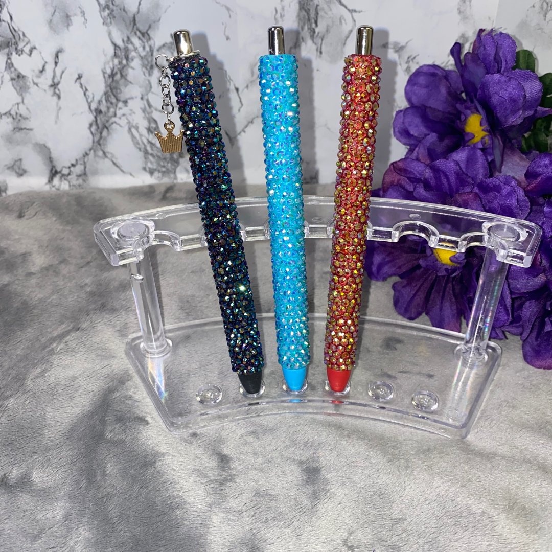 Rhinestone Refillable Gel Pens