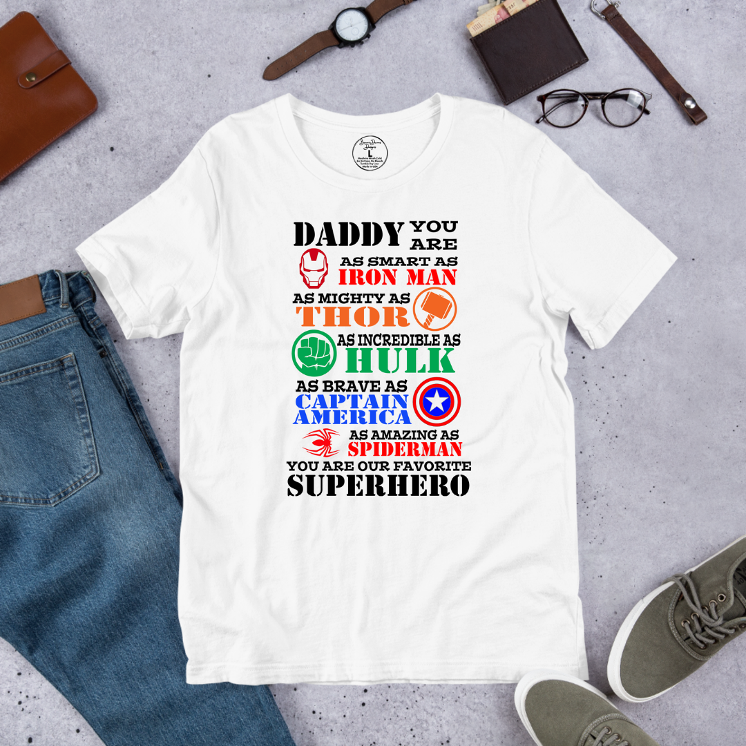 Super Hero Dad Shirt