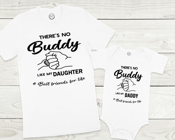 Daddy and Son Or Daughter Matching Shirt ADULT, BABY & TODDLER SIZES