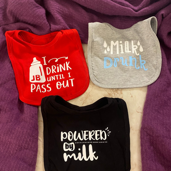 Adorable Funny Baby Bibs Brownie Dreams Designs