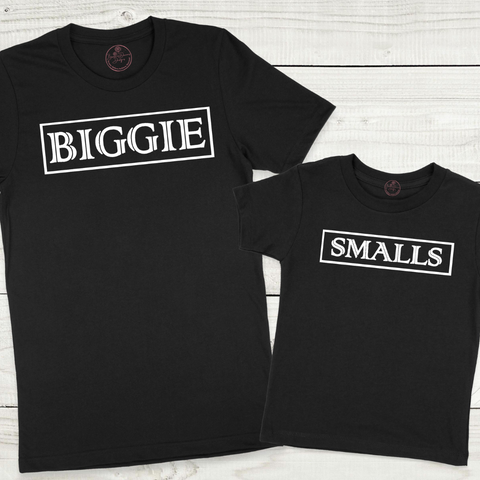 Biggie Smalls Matching Shirt ADULT, YOUTH SIZES