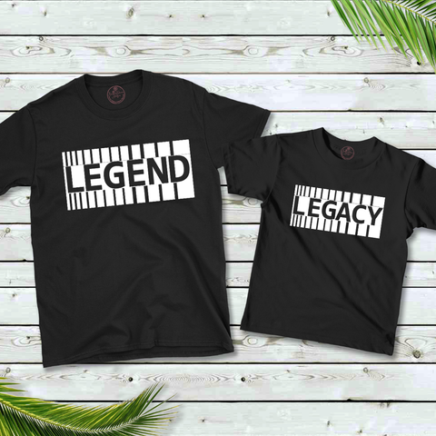 Legend and Legacy Matching Shirt ADULT,  YOUTH SIZES